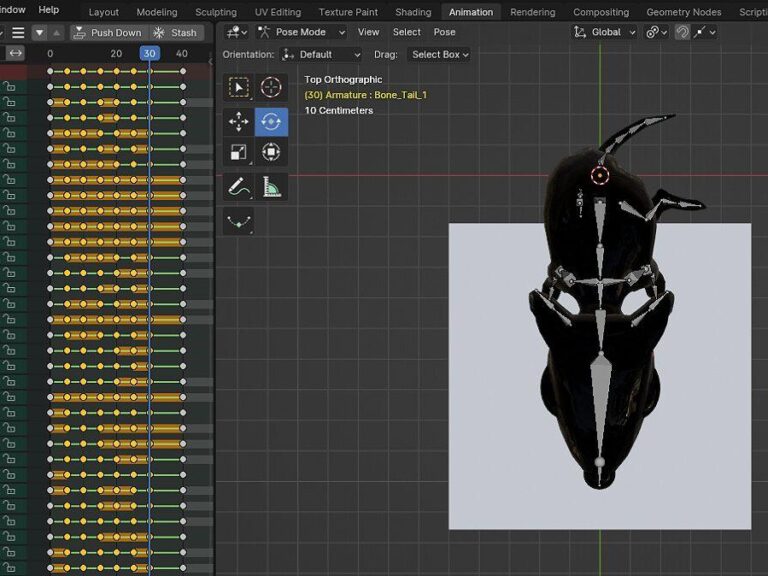 Näyttökuva suunnitteluohjelmasta.